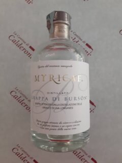 Grappa Burson Myricae Distilleria Zanin lt 0.50