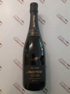 Spumante Brut Trento DOC Abate Nero lt 0.75