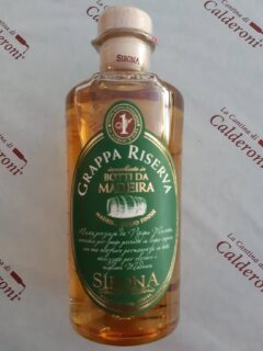 Grappa Riserva Botti da Madeira Distilleria Sibona lt 0.50
